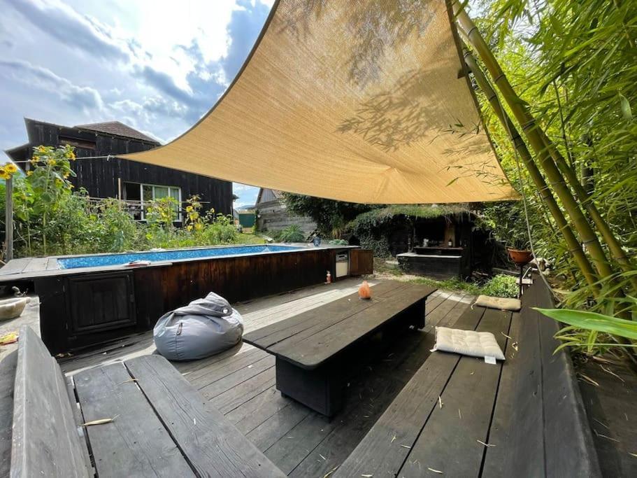La Tiny House De Chaparon Apartman Lathuile Kültér fotó